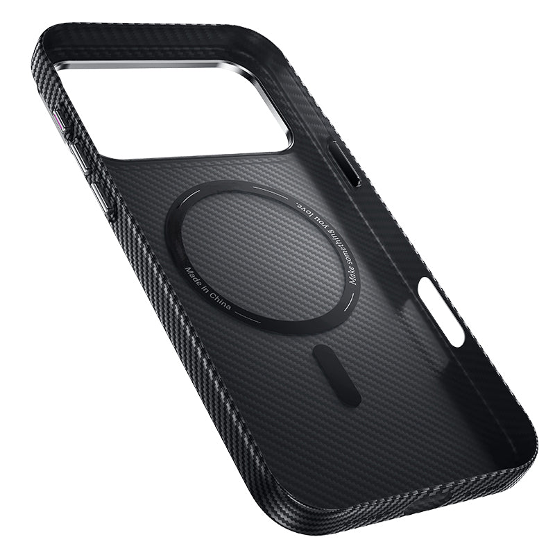 Carbon Fibre MagSafe Case for iPhone 17 Pro Max & iPhone 17 Pro