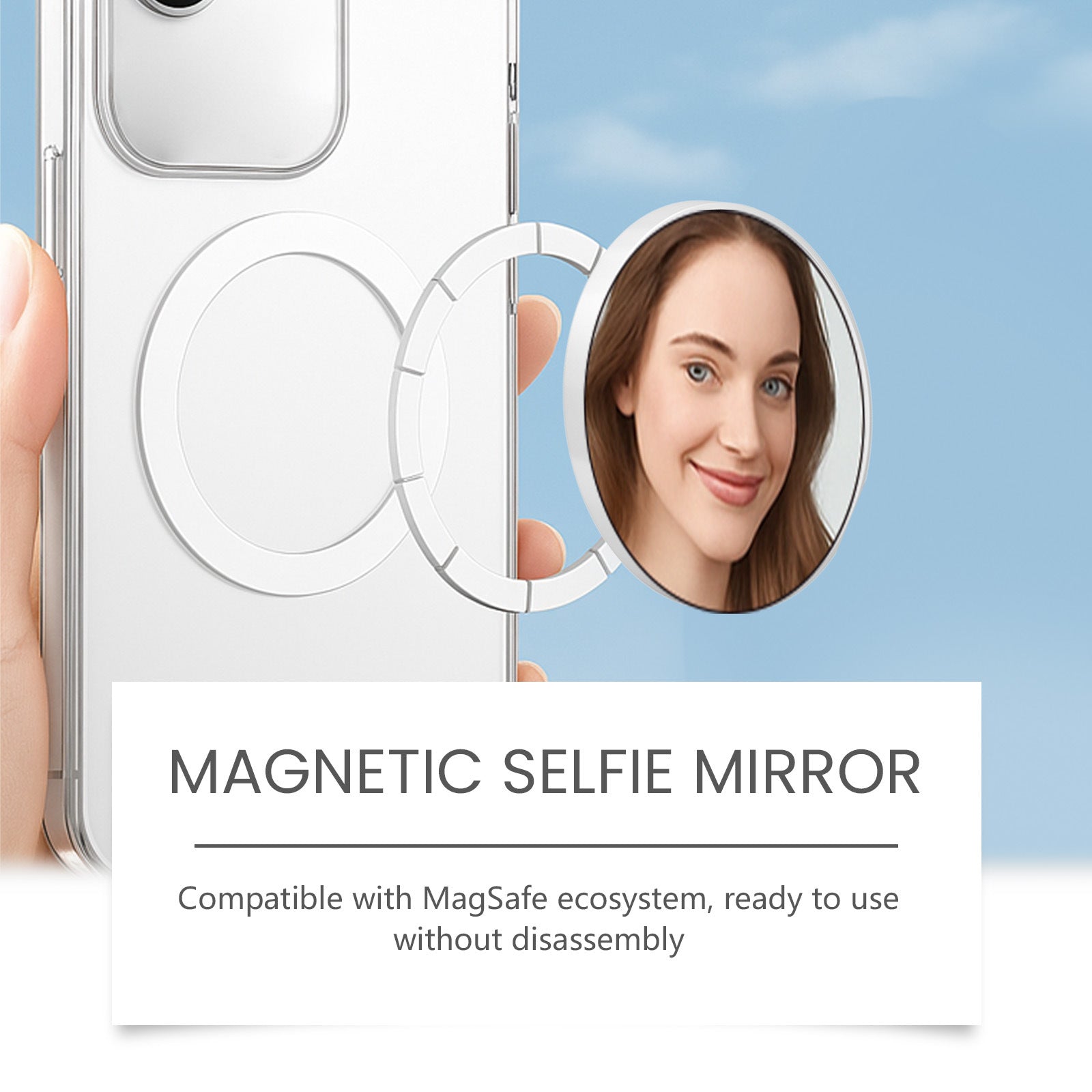 Jue Fish Magnetic Selfie Mirror