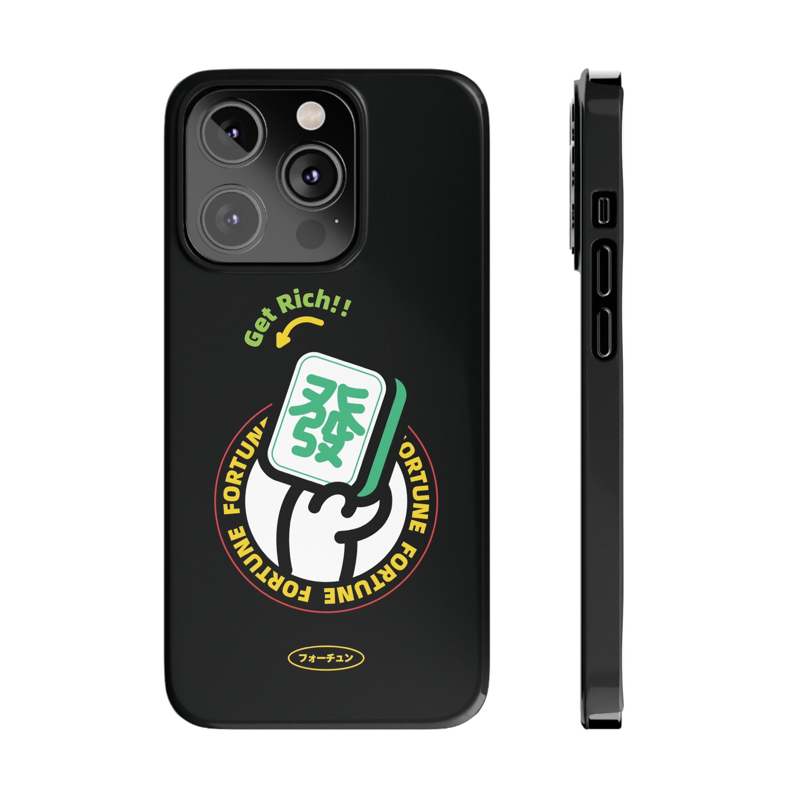 Get Rich Slim Phone Case - SKmobile Canada