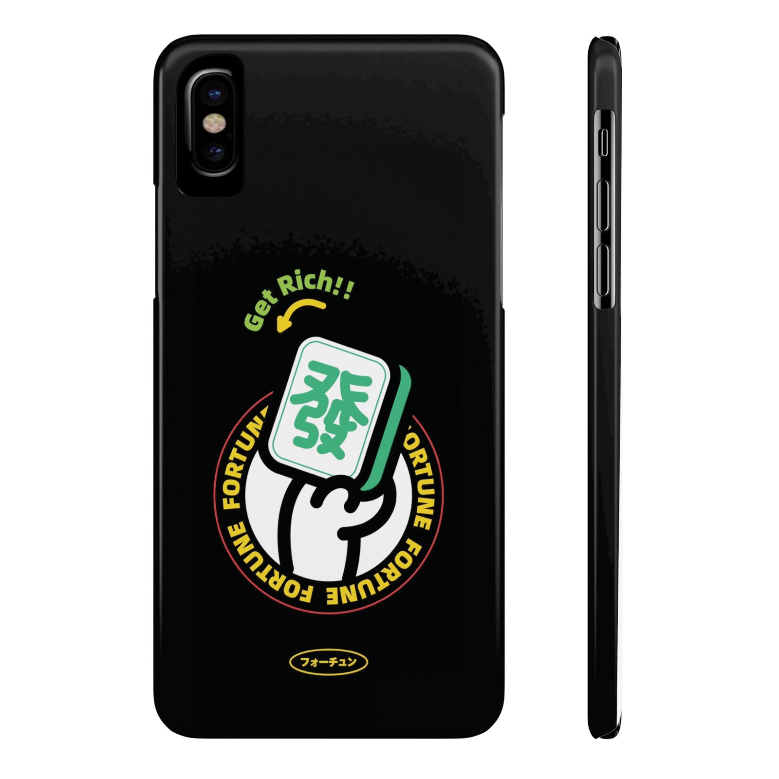 Get Rich Slim Phone Case - SKmobile Canada