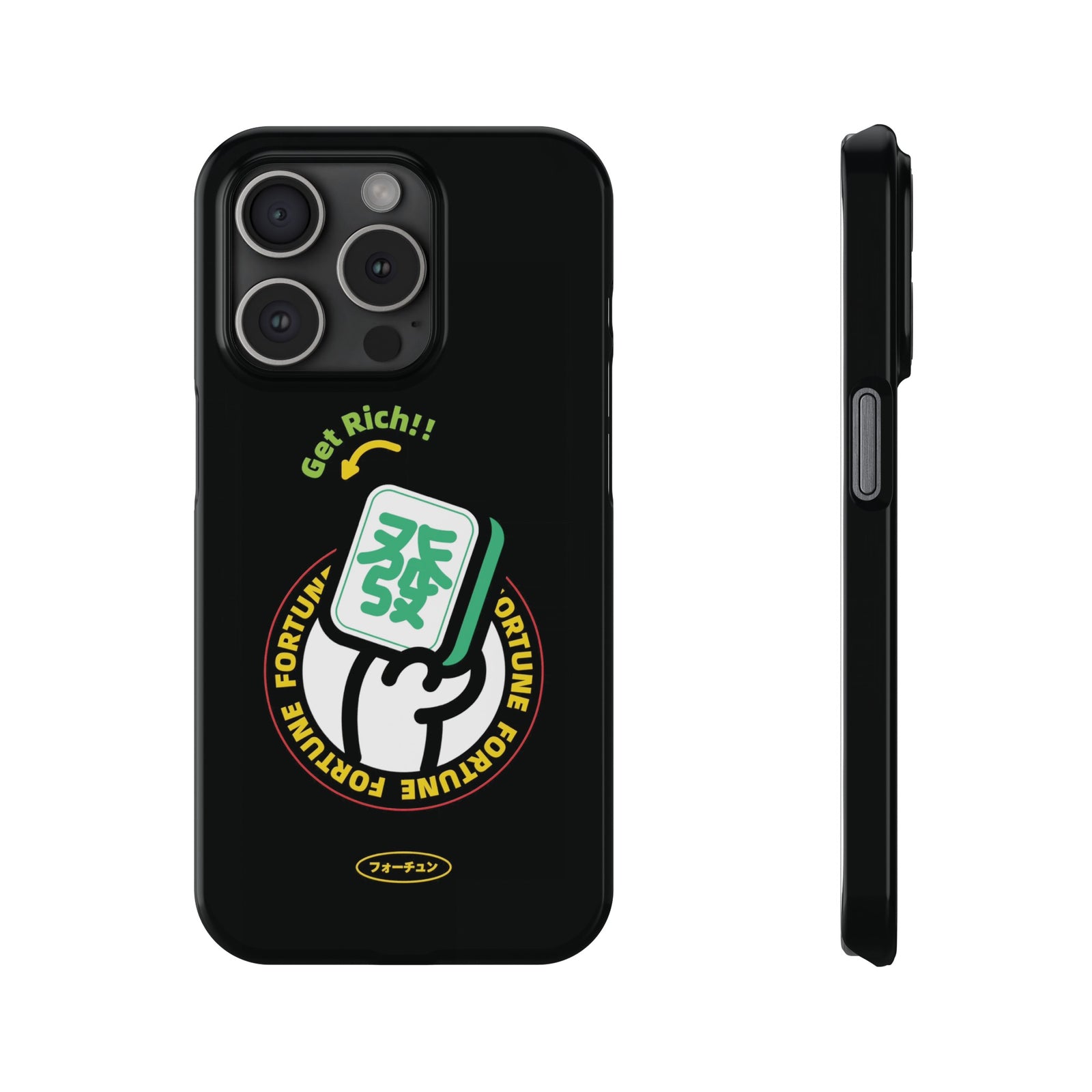 Get Rich Slim Phone Case - SKmobile Canada