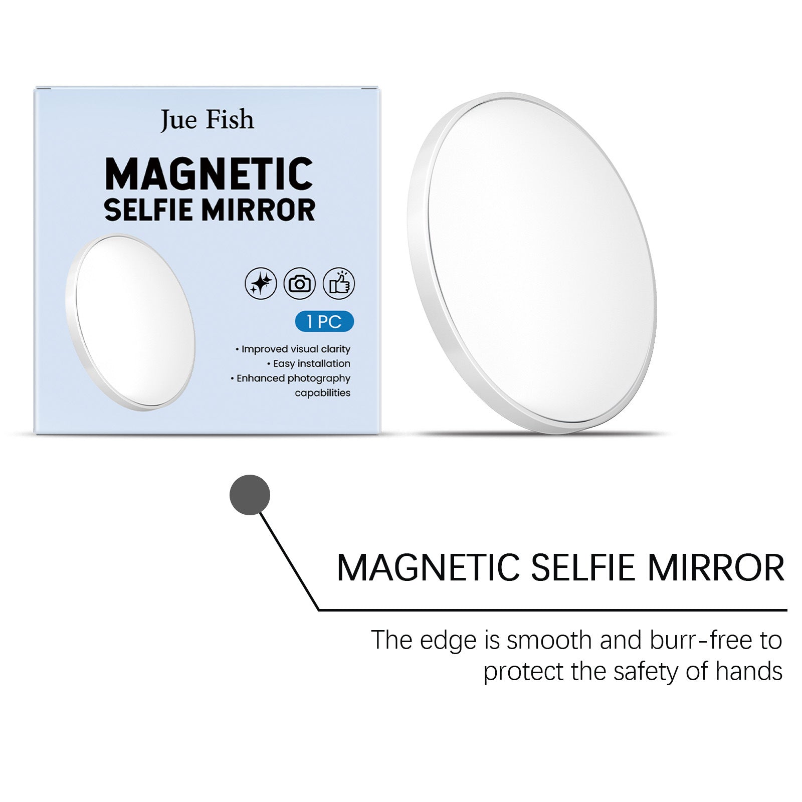 Jue Fish Magnetic Selfie Mirror