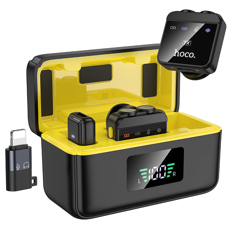 Magnetic Wireless Digital Dual Microphone (Lightning & USB-C)