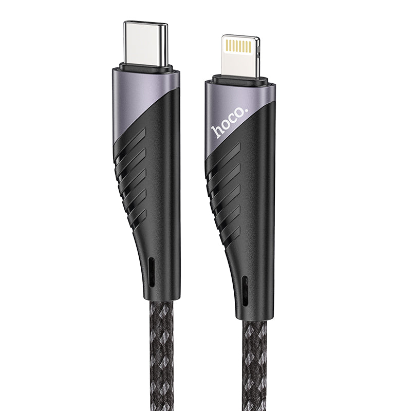 Hoco Braided USB-C to Lightning Data and Charge (1.2m) - SKmobile Canada