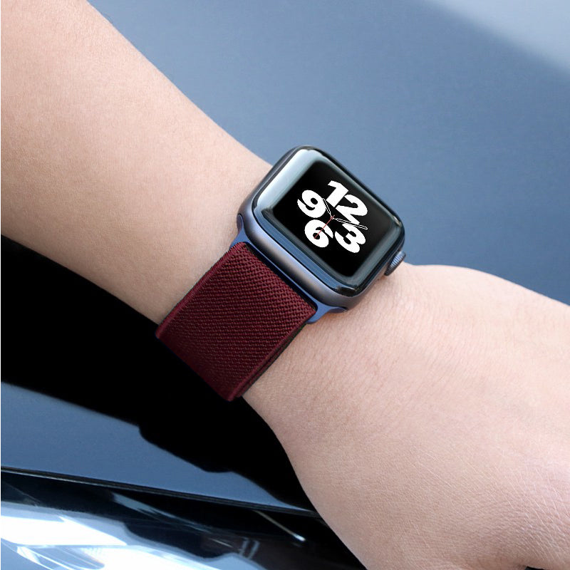 Apple Watch Band - Fashion Series Elastic Nylon Woven Strap (WA04)