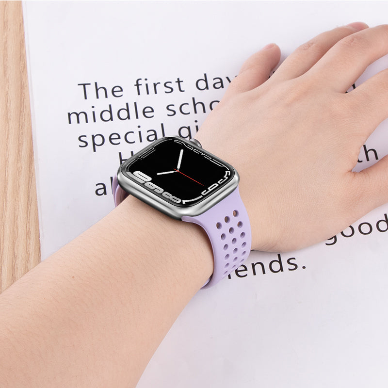 Apple Watch Band - Flexible Series Honeycomb Silicone Strap (WA08)