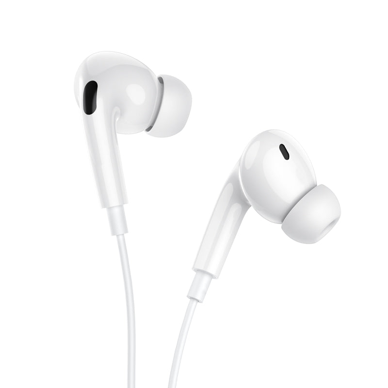 Hoco USB-C Wired Volume Controlled Soft Buds Digital Earphones with Mic