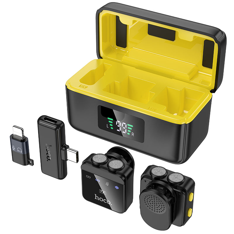 Magnetic Wireless Digital Dual Microphone (Lightning & USB-C)