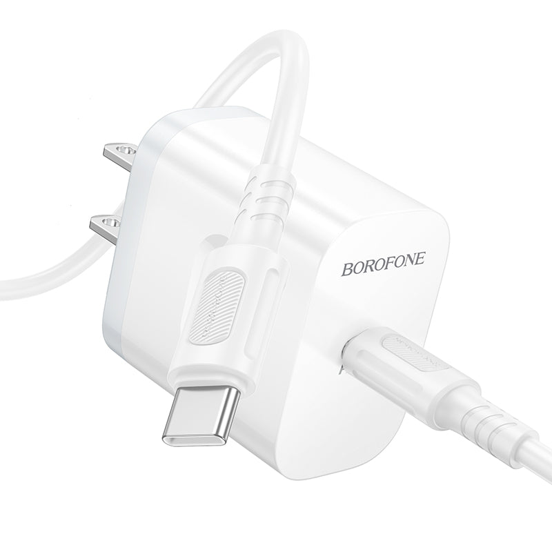 Borofone PD20W Charger Set with USB-C to USB-C Cable