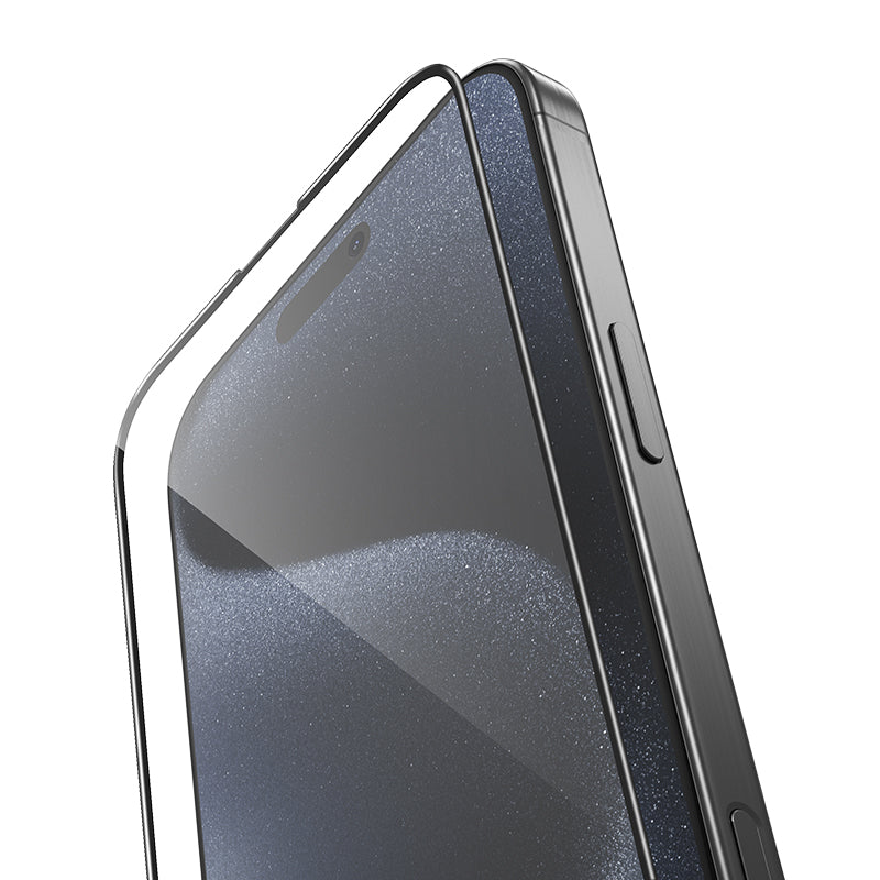 Full Screen Tempered Glass Screen Protector for iPhone 16 Pro Max (0.4mm Clear)