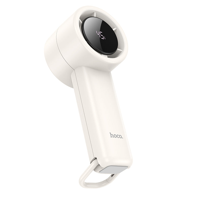 5-Speed Handheld Fan w/ Digital Display