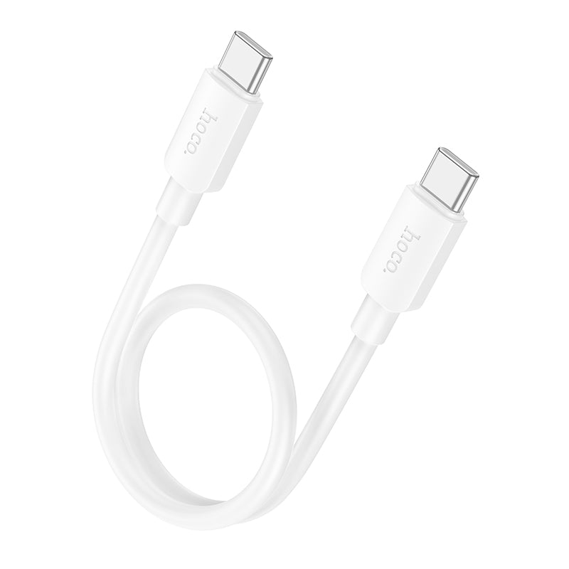 Hoco 60W USB-C to USB-C Data and Charge Cable (0.25m)