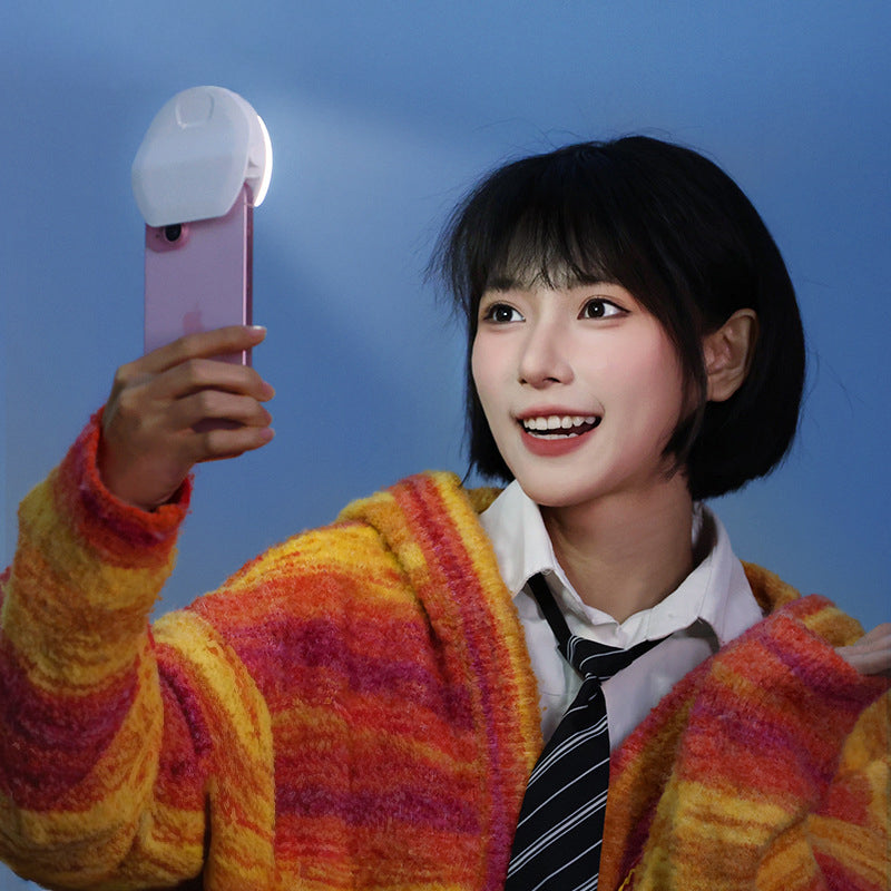 C-Shape Mini Fill Light (D7) - Professional Portable Lighting