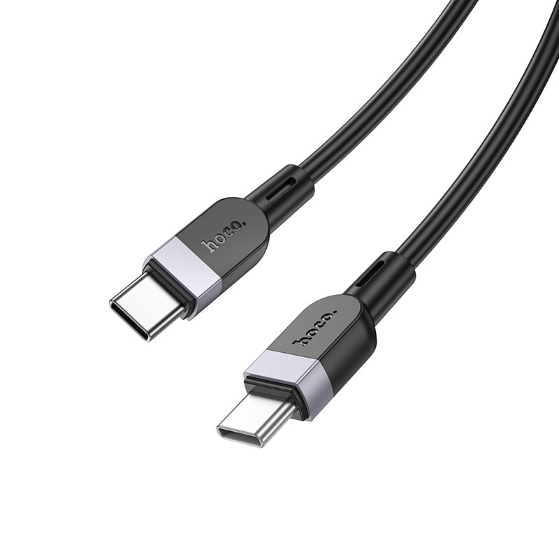Hoco 60W Silicone USB-C to USB-C Data and Charge Cable (2m)