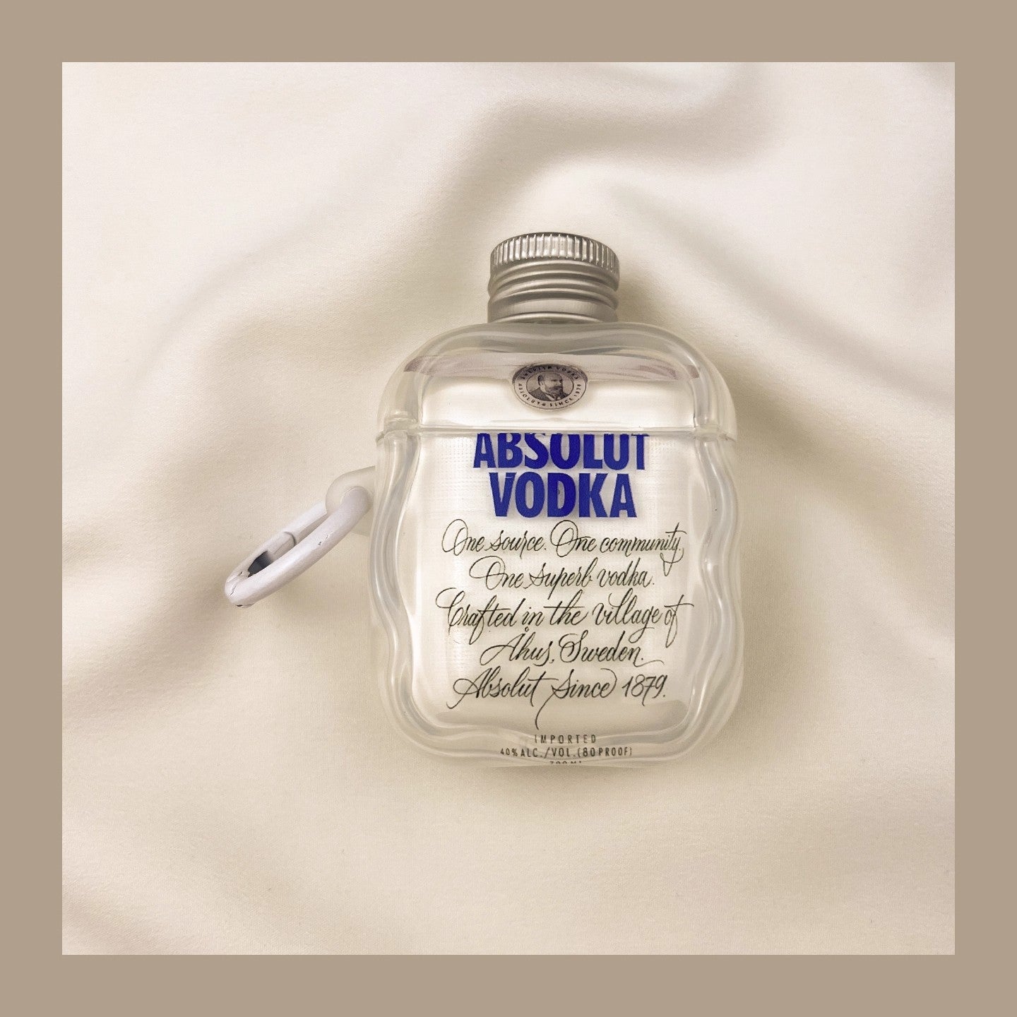 Mini Vodka Bottle AirPods Case