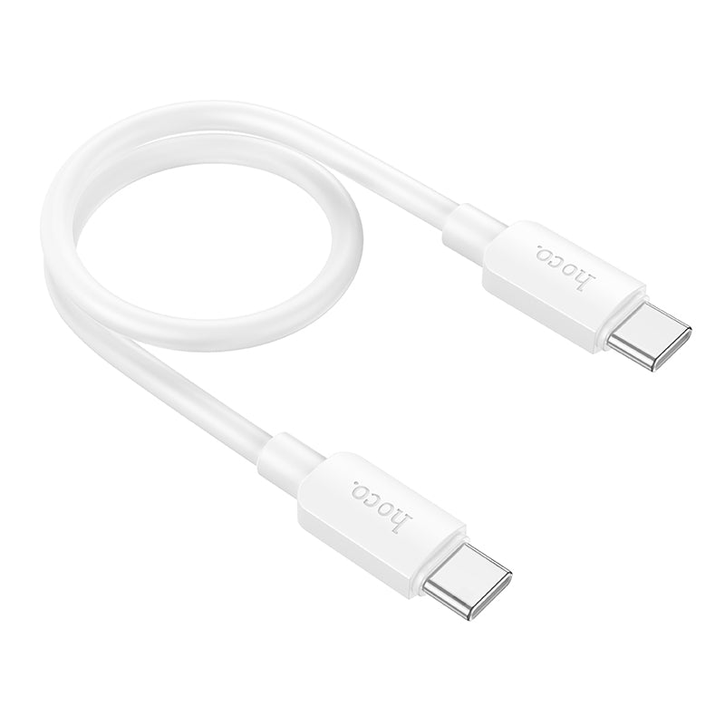 Hoco 60W USB-C to USB-C Data and Charge Cable (0.25m)