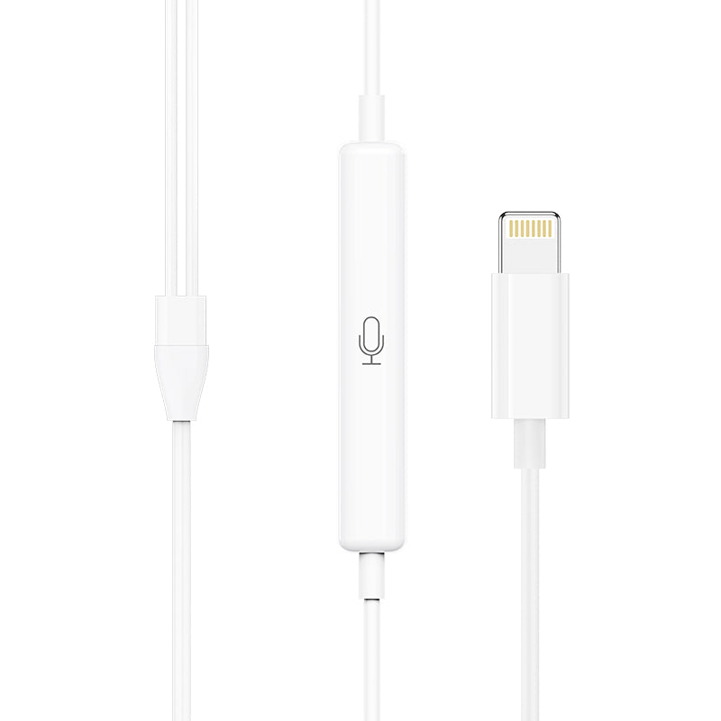 Wired Bluetooth Headset for iPhone / iPad (Lightning Connector) - SKmobile Canada