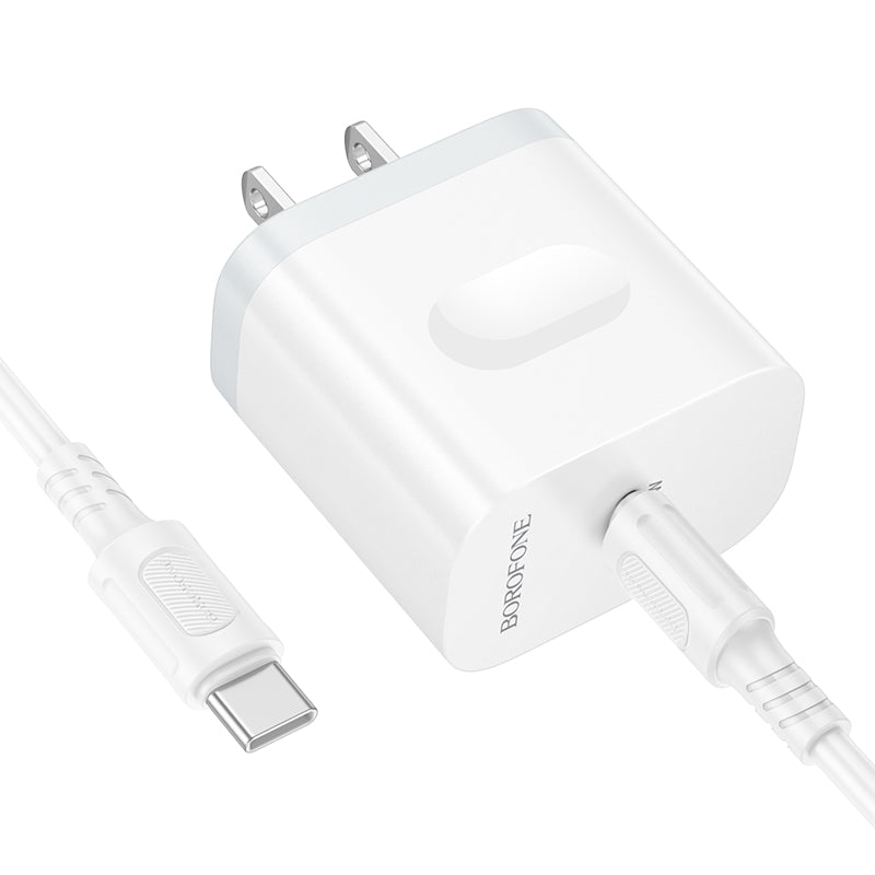 Borofone PD20W Charger Set with USB-C to USB-C Cable
