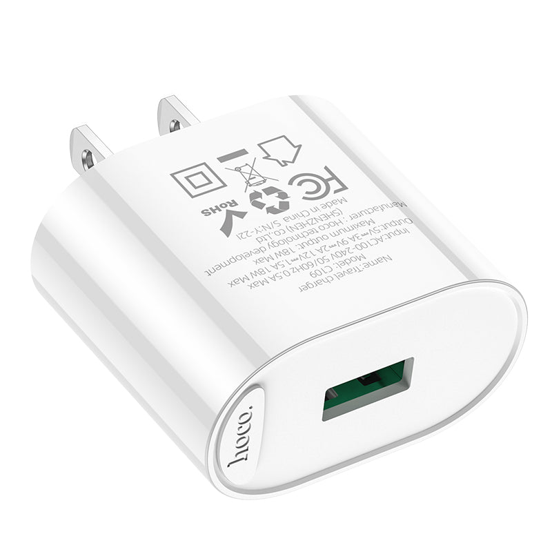 Fast 18W USB-A Charger with QC 3.0 - SKmobile Canada