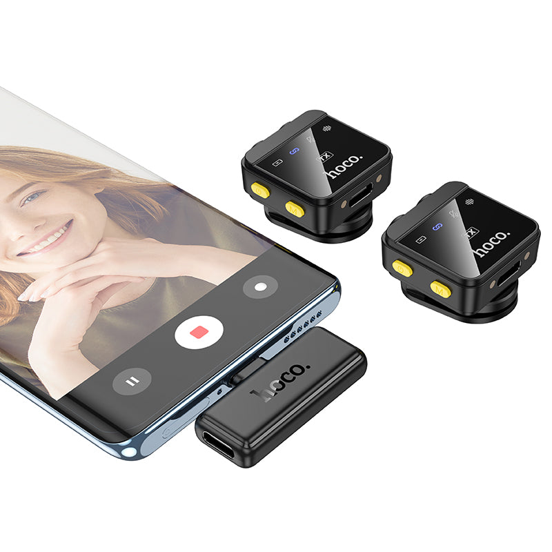 Magnetic Wireless Digital Dual Microphone (Lightning & USB-C)