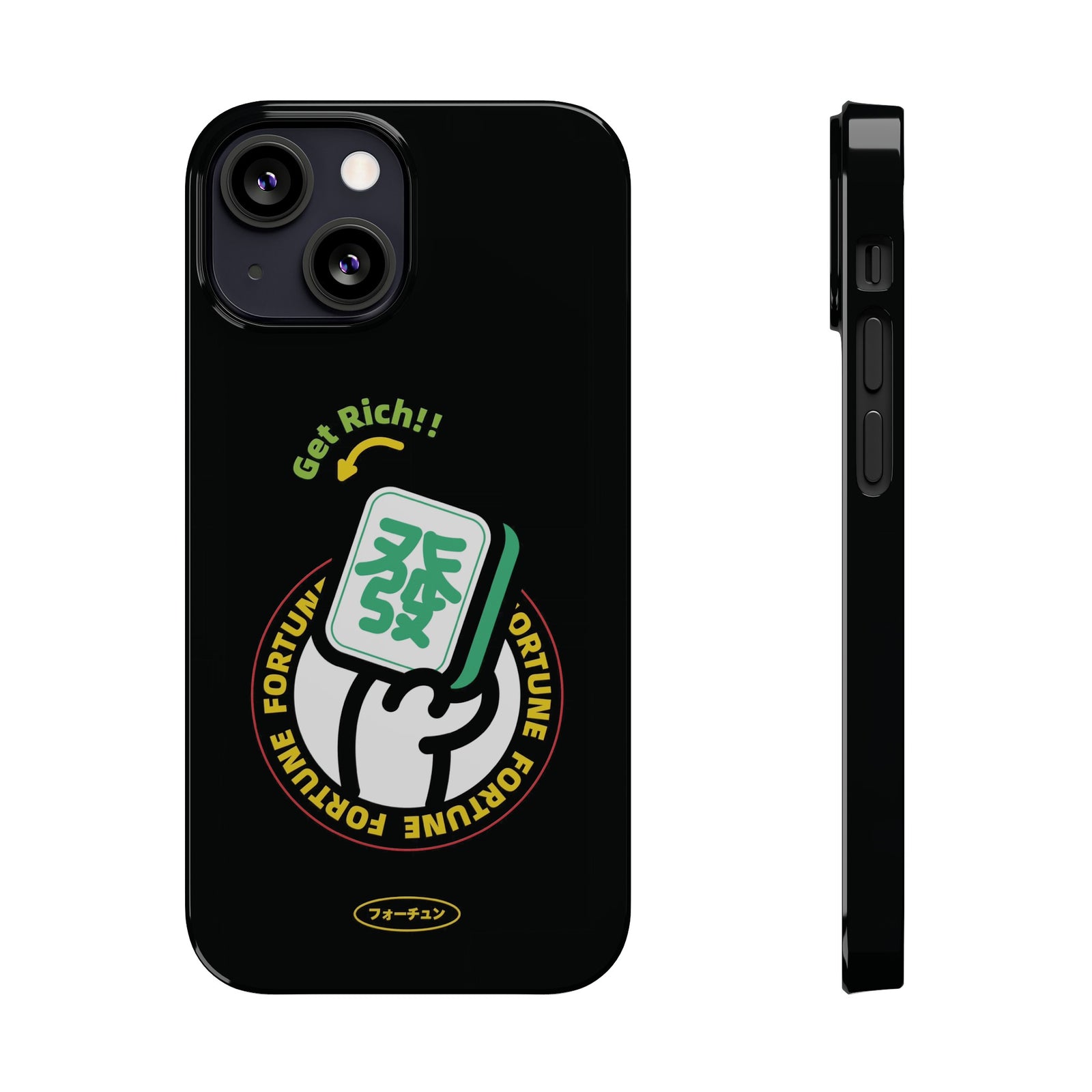 Get Rich Slim Phone Case - SKmobile Canada
