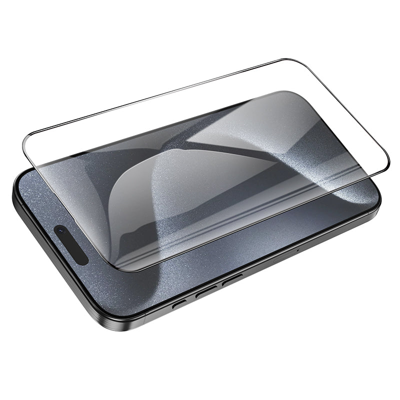 Full Screen Tempered Glass Screen Protector for iPhone 16 Pro (0.3mm Clear)