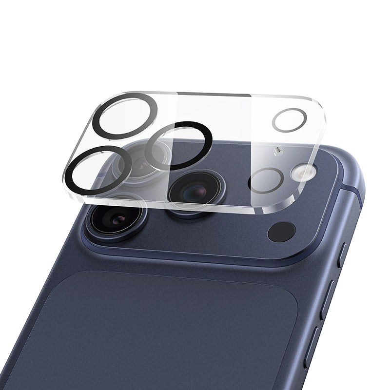 Full Coverage Tempered Glass Lens Protector for iPhone 17 Pro