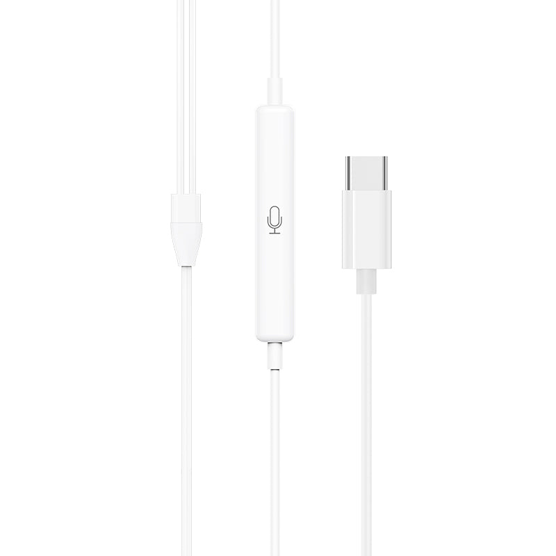 USB-C Wired Volume Controll Digital Earphones With Mic