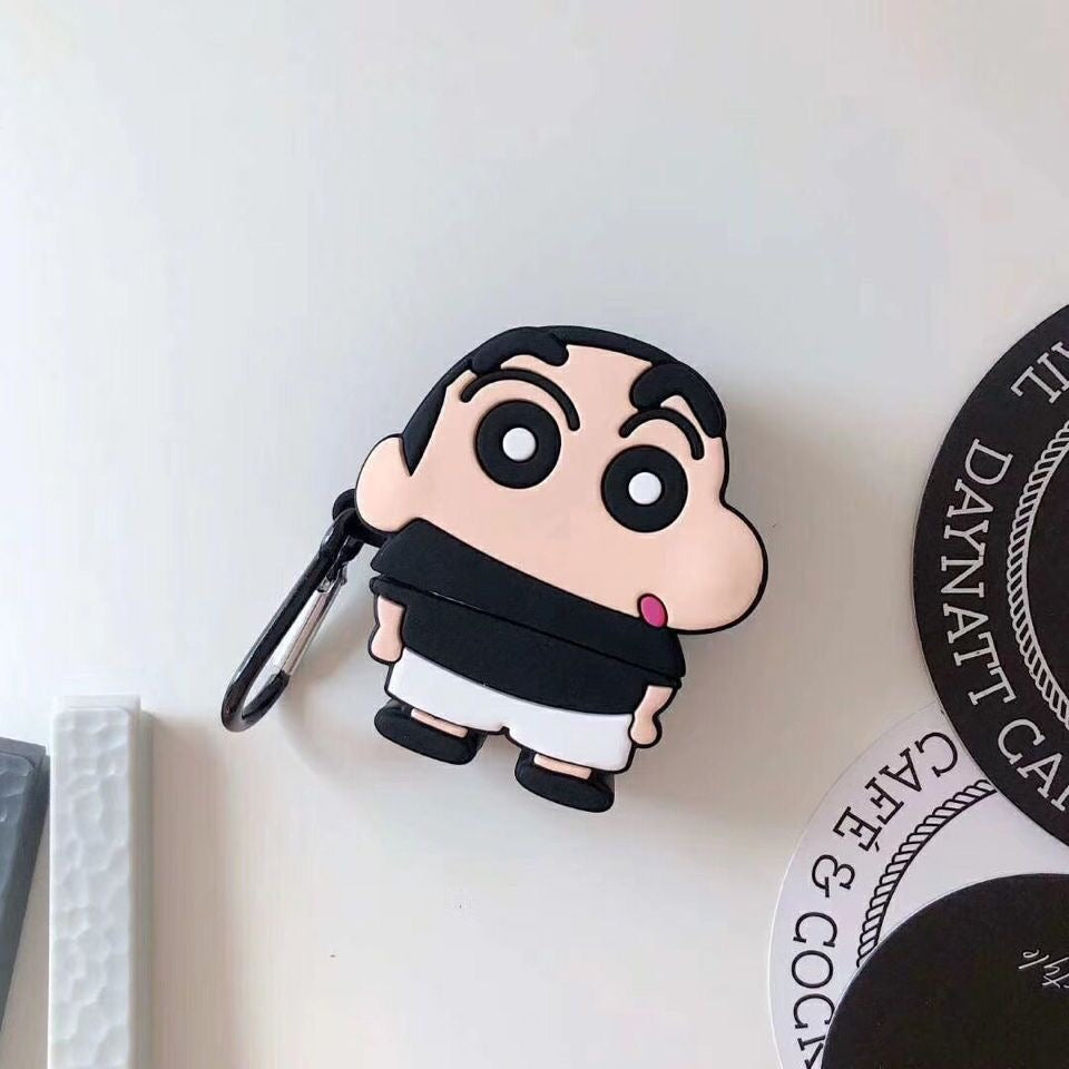 Upside Down Shin Chan AirPods Case