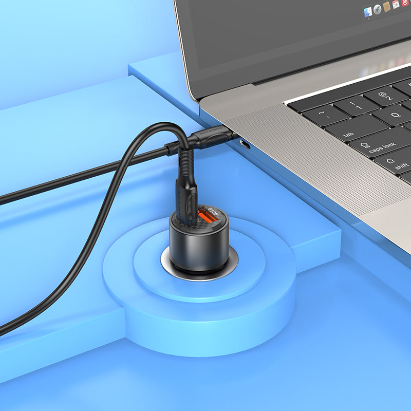 Smart 83W Dual PD 65W & QC 3.0 Car Charger