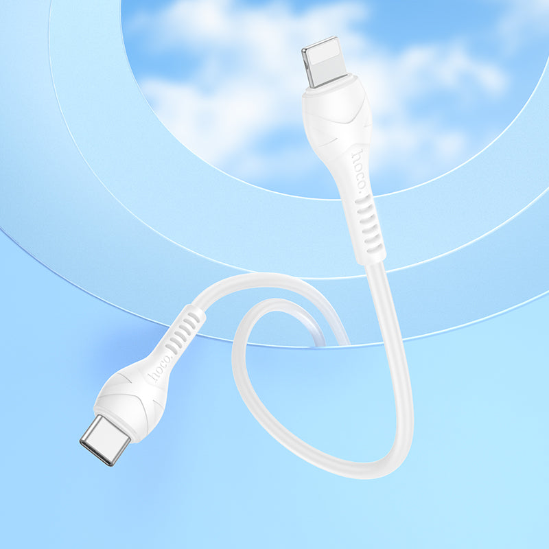 Hoco USB-C to Lightning Data and Charge Cable (0.5m) - SKmobile Canada