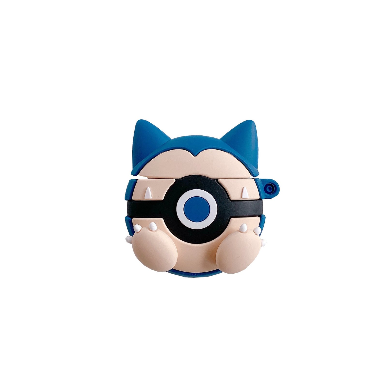 Blue Rounded Monster AirPods Case