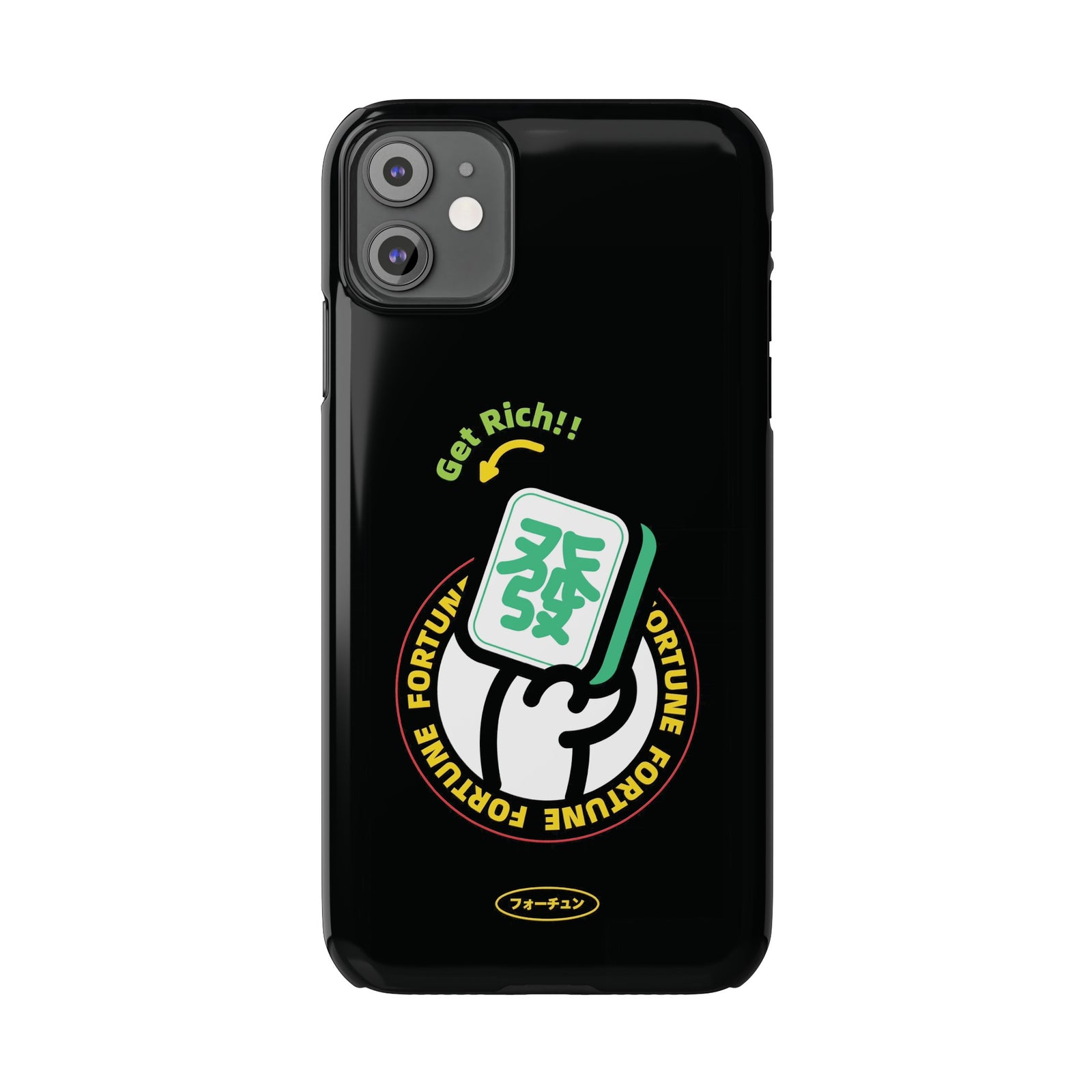 Get Rich Slim Phone Case - SKmobile Canada