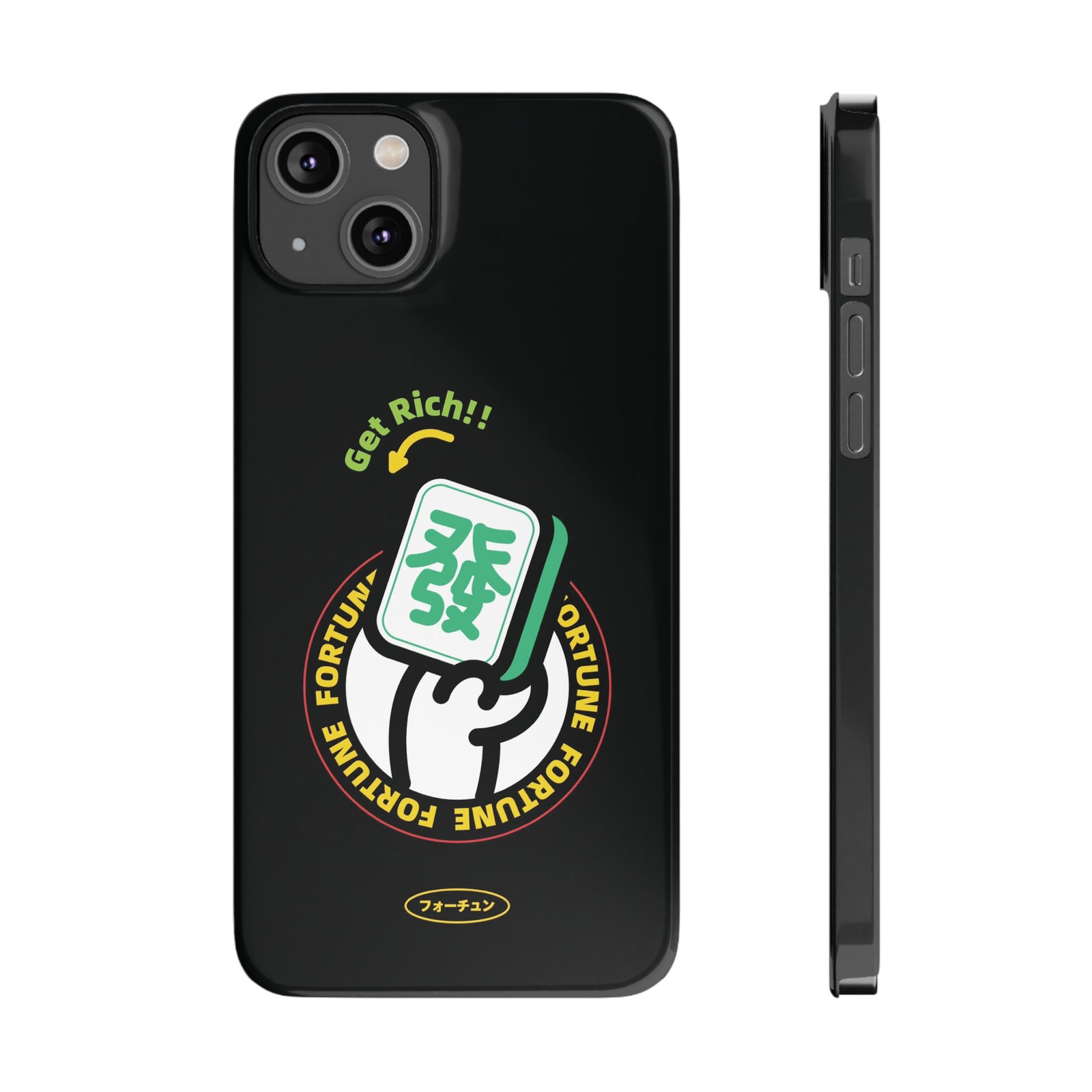 Get Rich Slim Phone Case - SKmobile Canada