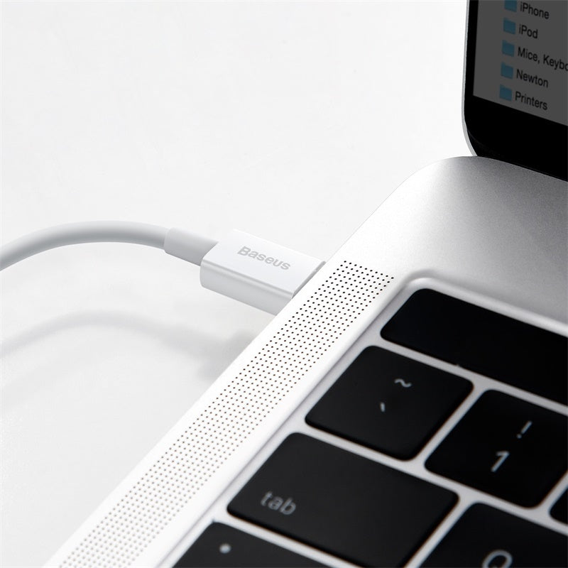 Baseus USB-C to Lightning Data and Charge Cable (2m) - SKmobile Canada