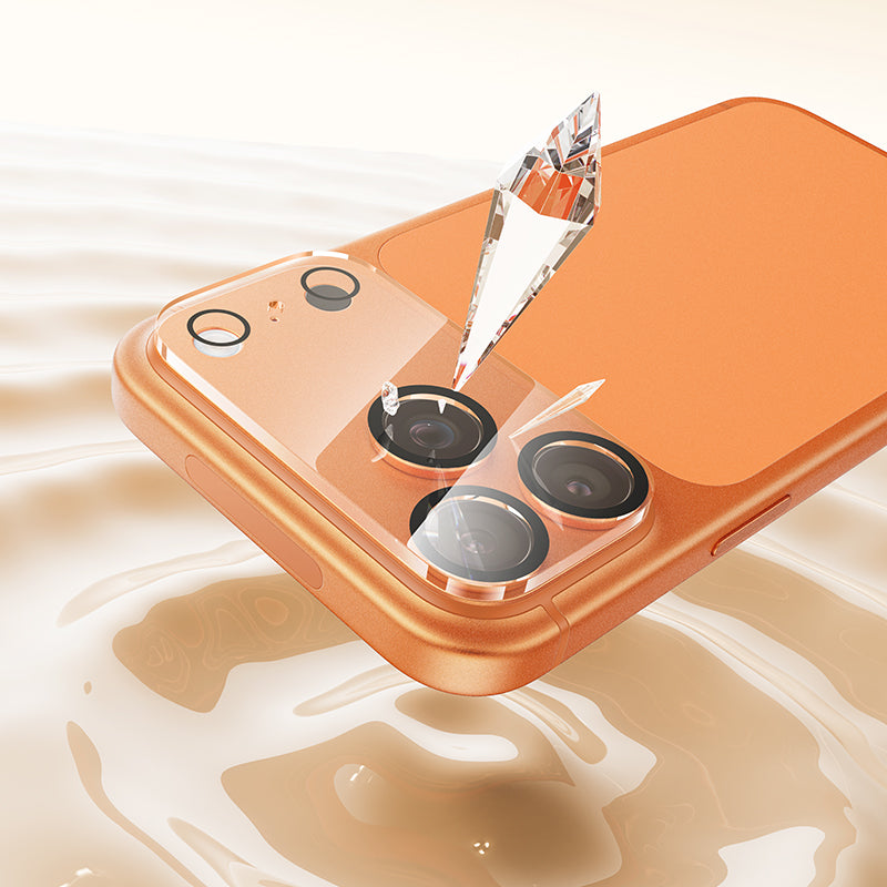 Full Coverage Tempered Glass Lens Protector for iPhone 17 Pro Max