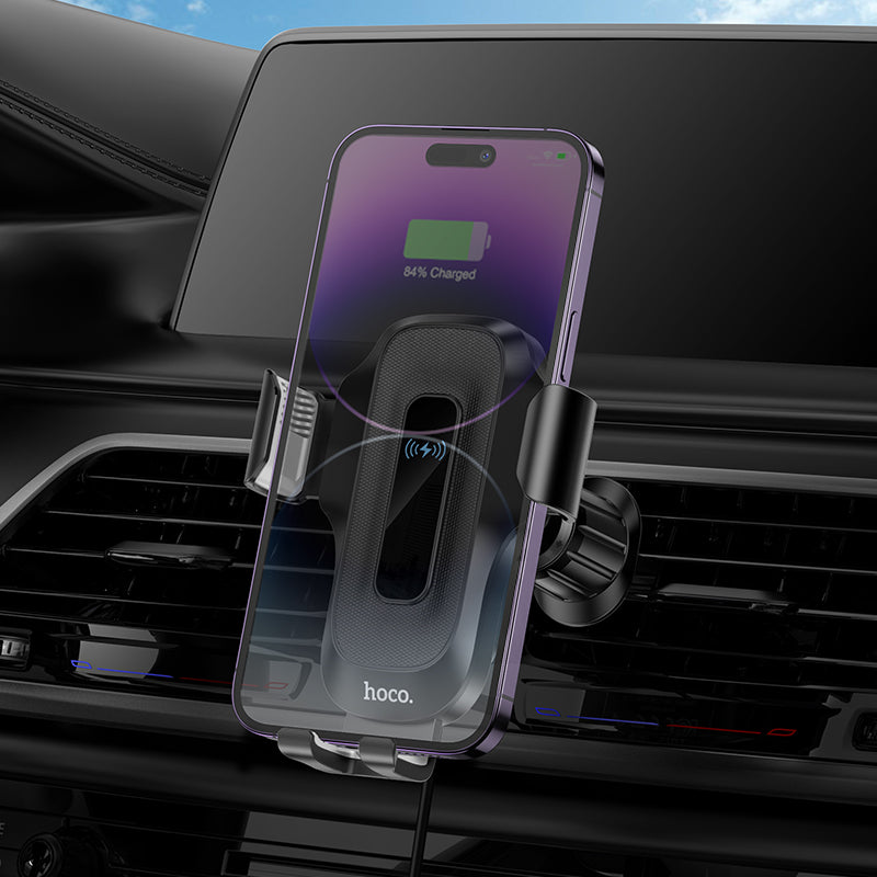 Wireless Charging Car Mount w/ Auto Clamping - SKmobile Canada