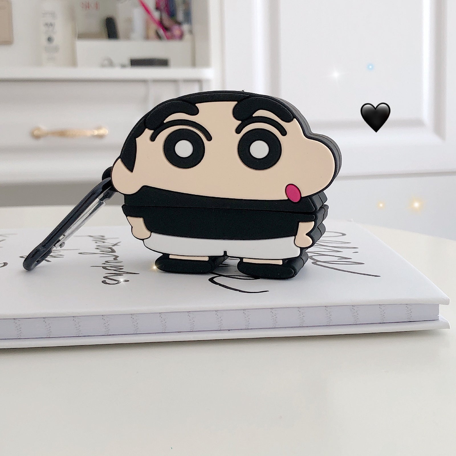 Upside Down Shin Chan AirPods Case