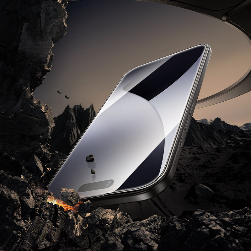 Corning Full Screen Tempered Glass Screen Protector for iPhone 17 & iPhone 16 Pro (0.4mm Clear)