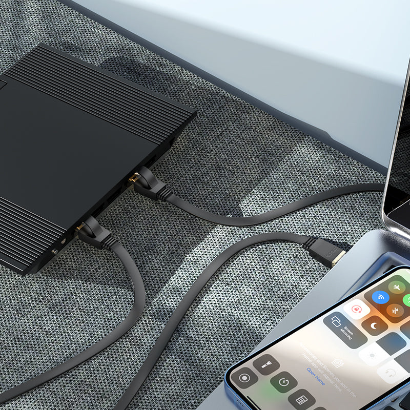 Pure Copper Flat Ethernet Cable (5m)