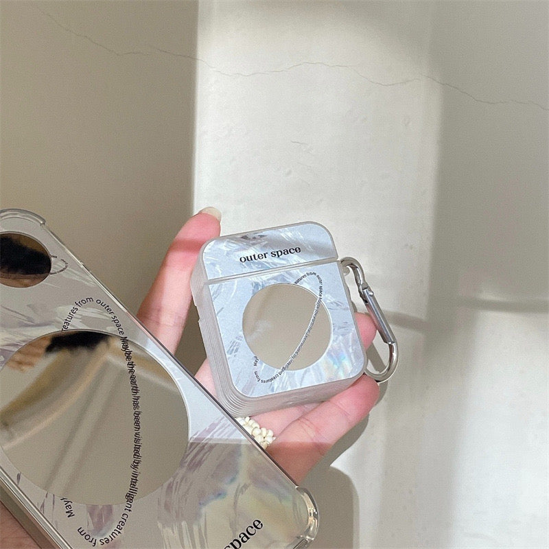 Mirror Outer Space AirPods Case