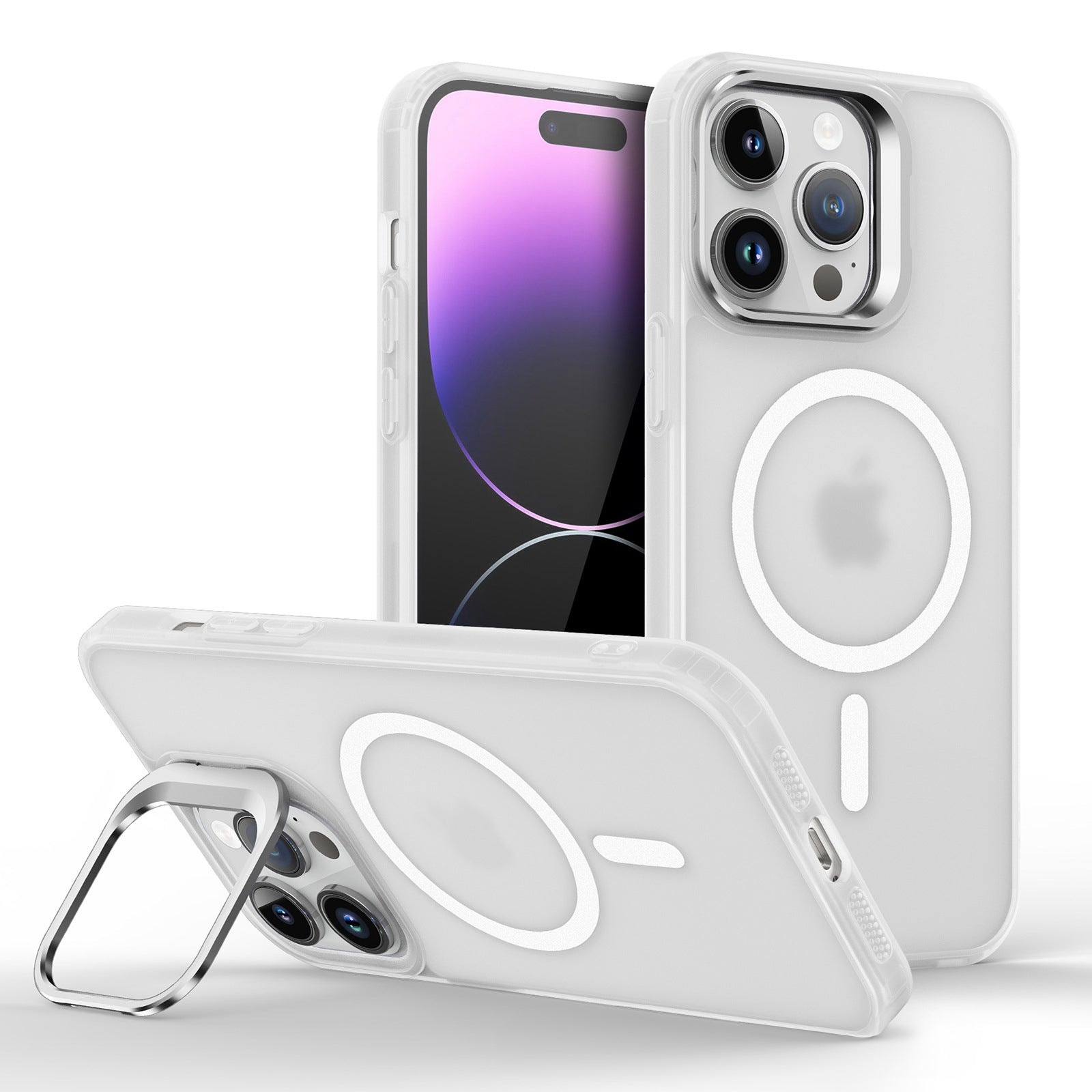 MagSafe Phone Case with Kick Stand for iPhones