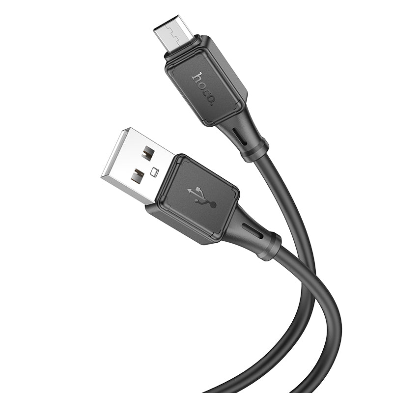 Hoco Silicone USB to Micro-USB Data and Charge Cable (1m)
