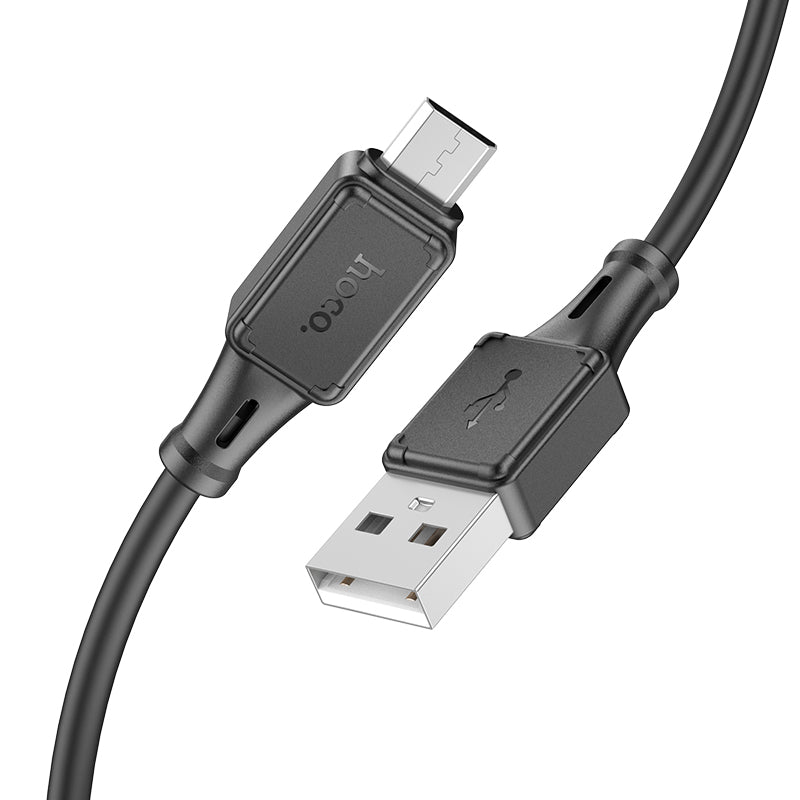 Hoco Silicone USB to Micro-USB Data and Charge Cable (1m)