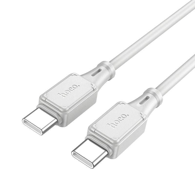 Hoco 60W Silicone USB-C to USB-C Data and Charge Cable (1m) - SKmobile Canada