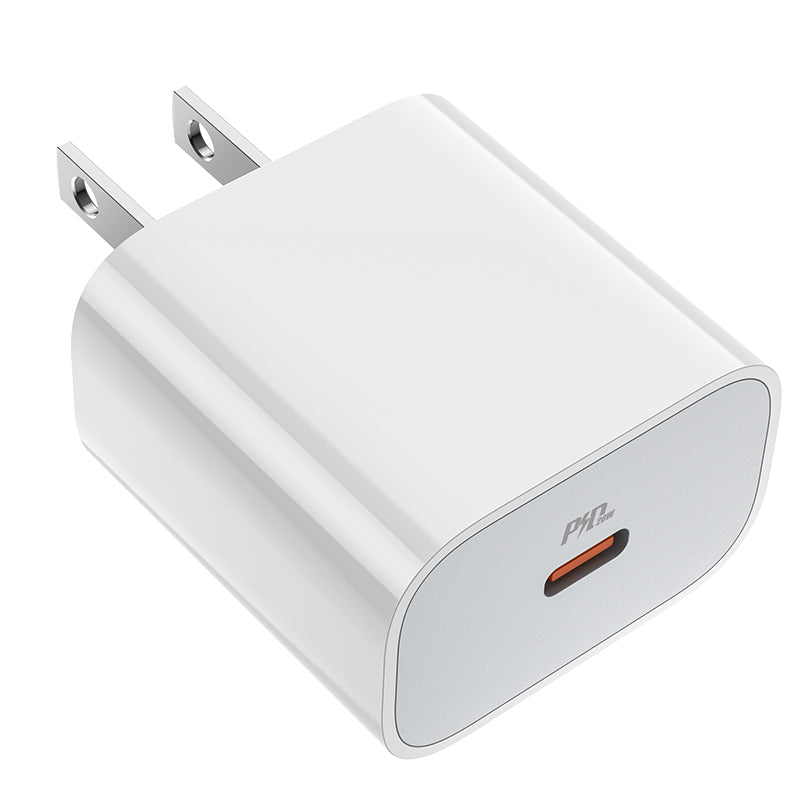 20W USB-C Fast Charger PD Power Delivery Wall Plug for Smartphones