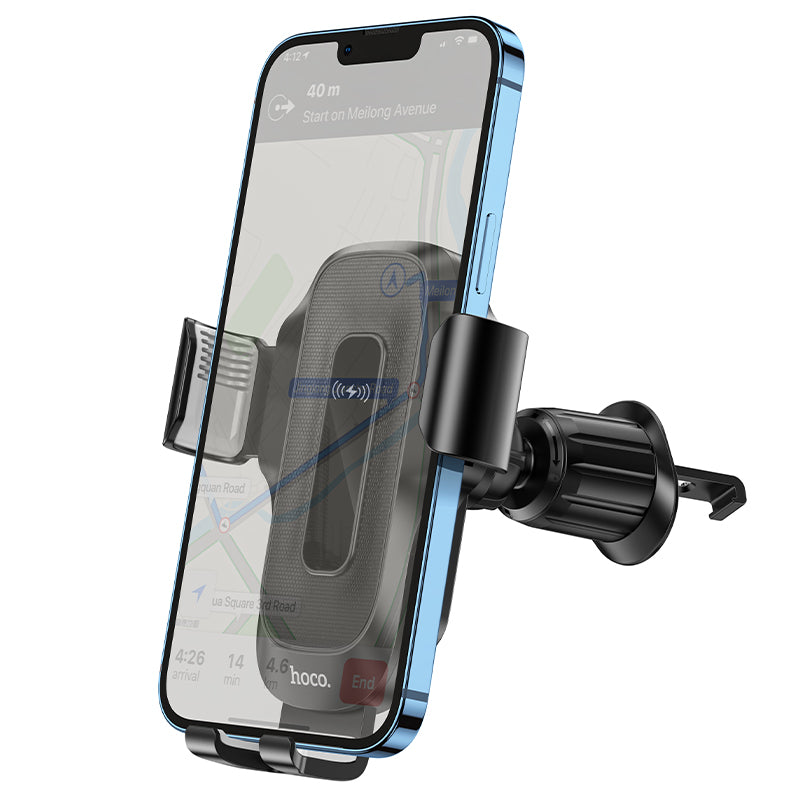 Wireless Charging Car Mount w/ Auto Clamping - SKmobile Canada