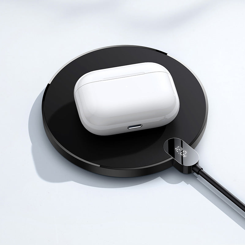 Digital LED Dispaly Wireless Charger 15W - SKmobile Canada