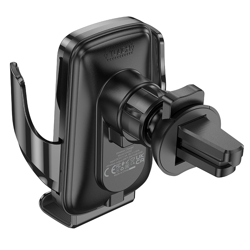 Wireless Charging Car Mount w/ Auto Clamping - SKmobile Canada