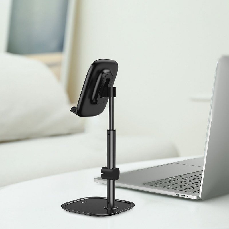 BASEUS Literary Youth Desktop Telescopic Phone and Tablet Holder (Height Adjustable) - SKmobile Canada